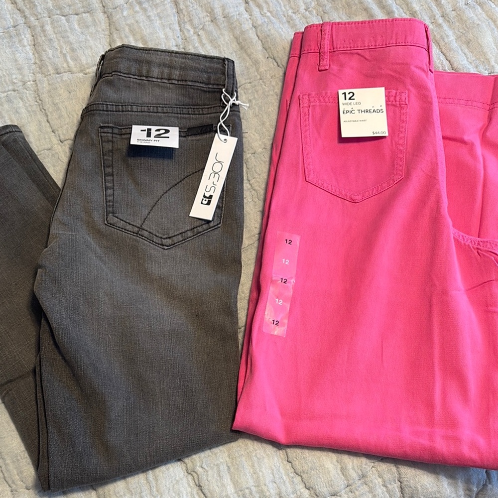 Set of two girls 12 pants